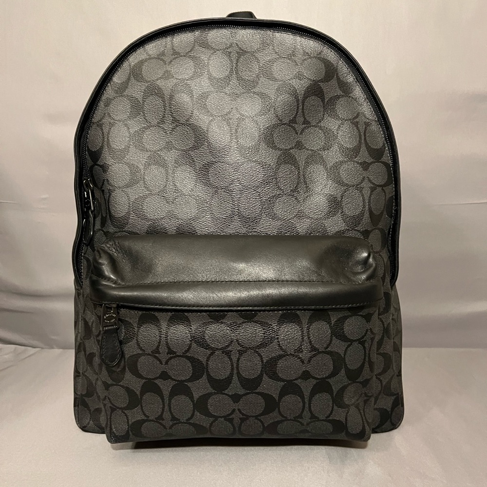 Coach Signature Canvas Backback